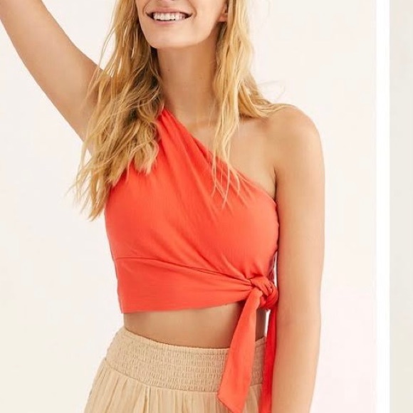 Free People One Shoulder Top - Picture 1 of 10